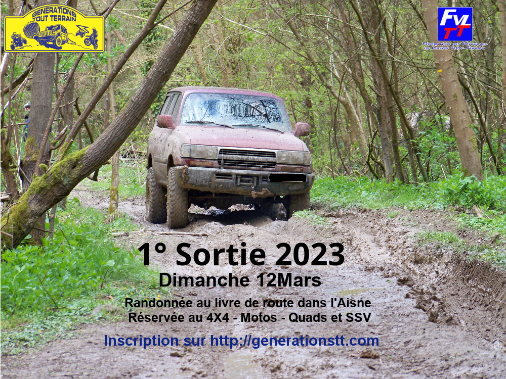 1° Sortie 2023 @ Aisne